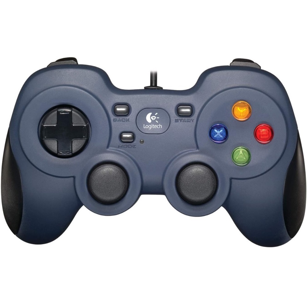 Logitech G F310 Wired Gamepad Controller Console 4 Switch D-Pad PC - Blue/Black